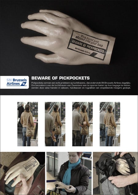 brussels-airlines-pickpocketing-promotional-product